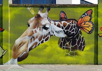 Seni Jalanan Karya Cosimo Cheone, Buat Tembok Jalan Jadi Hidup