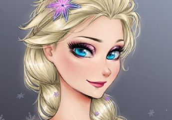 Princess Disney Jadi Anime di Tangan Ilustrator Ini, Pernah Lihat?