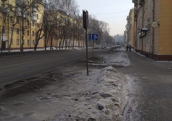 Bukan Putih, Salju yang Turun di Siberia Justru Berwarna Hitam