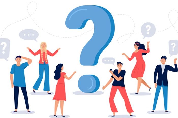 WH Question di dalam bahasa Inggris meliputi 8W dan 1H.