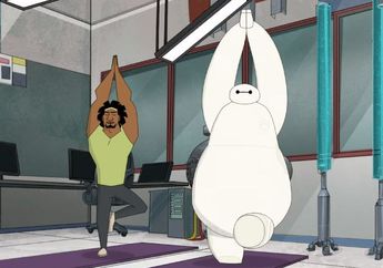 Wah, Baymax dan Wasabi Ajak Kita Berolahraga di Rumah! Lakukan Olahraga di Rumah Juga, yuk!