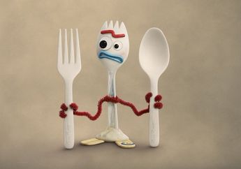 Forky di Toy Story 4 adalah Alat Makan Spork, Ini Sejarah Spork!