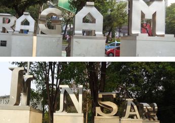 Unik! Tugu di Ini Terlihat Berbeda Dilihat dari Sudut yang Berbeda