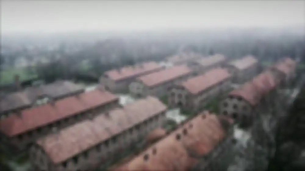  Auschwitz dari atas