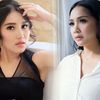 Tampil di Acara yang Sama, Lihat Penampilan Ayu Ting Ting dan Nagita Slavina saat Hujan-hujanan