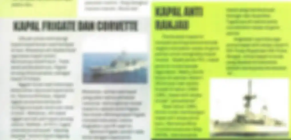 Kapal frigate dan corvette dan kapal antiranjau (Dok HAI)