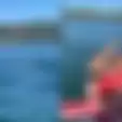 Demi Selamatkan Rusa yang Tenggelam, Pria Ini Rela Berenang ke Tengah Laut, Lihat Video Penyelamatan yang Dilakukannya!