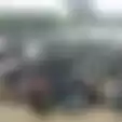 Waduh, Ratusan Motor Pelajar SMA Terendam Banjir