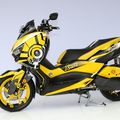 XMAX Ini Tampil Keren Bermodalkan Livery Jadul Rossi, Modifnya Habis Rp 60 Juta