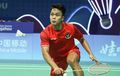 Bulu Tangkis Asian Games 2022 - Kesampingkan Kalah karena Tekanan, Anthony Ginting Pasrah Tak Bawa Medali