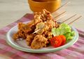 Sate Usus Goreng Tepung, Kriuk-kriuknya Pas Banget Jadi Teman Nasi