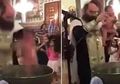 Tidak Biasa, Cara Baptis Bayi di Gereja Yunani Ortodok Ini Bikin Warganet Tercengang