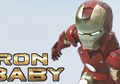 Kece Banget! Bayi Ini Dibuat Jadi Iron Baby Oleh Ayahnya Dengan Efek Visual