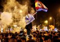 (Foto) Begini Meriahnya Pesta Kemenangan Real Madrid Sebagai Juara Liga Champion 2018