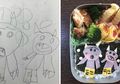 10 Bekal Ini Dibuat Seorang Ayah Berdasarkan Gambar Anaknya