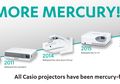 Casio Pamerkan Proyektor Casio 4K dan Ultra HD yang Bebas Merkuri