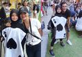 Kompaknya Tamara Bleszynski dan Mike Lewis Datang ke Sekolah Anak