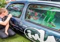 (Video) Kreatif, Wujudkan Impian Masa Kecil, Pria Ini Ubah Mobil Bekas Jadi Akuarium Raksasa