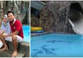 Mewah! Denny Cagur Punya Wahana 'Water Park' Pribadi di Rumah!