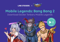LINE Rilis Stiker Mobile Legends, Bisa Bales Chat Pake Harley!