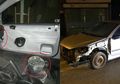 Nekat Kendarai Mobil Ringsek dengan Ember Sebagai Kursi dan Tang untuk Setirnya, Pria ini Ditangkap Polisi