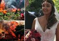 Sedang Menikmati Bulan Madu, Pengantin Baru Ini 'Dipaksa' Masuk ke Lautan Api Akibat Kebakaran Hutan!