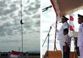 Aksi 2 Orang yang Jadi Pahlawan dalam Upacara Pengibaran Bendera
