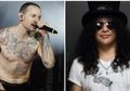 Slash Ternyata Pernah Rekam Lagu Kolaborasi Bareng Chester Bennington