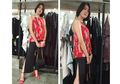 Stylo of The Day, Gaya Fashion Black and Red Combination ala Michelle Starla