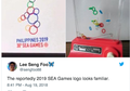 Logo SEA Games 2019 Dianggap Kurang Kece, Netizen Kreatif Bikin Versi Alternatif Untuk Mengkritiknya
