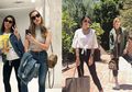 Gaya Fashion Kekinian ala Nia Ramadhani dan Theresa Wienathan Saat Liburan