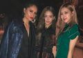 Foto Bareng Member BLACKPINK di New York Fashion Week, Cinta Laura Bikin BLINK Iri!