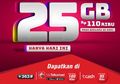 Telkomsel Tawarkan Paket Data 25 GB Rp100.000 Hanya Hari ini