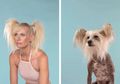 (Foto) Kocak, Saat Anjing Berpose Mirip Manusia, atau Justru Manusia yang Berpose Mirip Anjing?