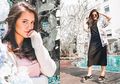Contek Gaya Marsha Aruan dengan Bright Color Sweater Terjangkau