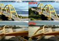 Kemegahan Jembatan Kuning Ikon Kota Palu Sebelum Roboh Akibat Gempa