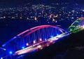 Jembatan Kuning Ikon Kota Palu Ini Roboh, Begini Penampakannya