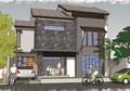 Ide Renovasi Rumah di Lahan 180 m2, Semua Ruang Tidurnya di Lantai 2