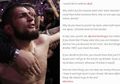 Khabib Nurmagomedov Membuat Surat Terbuka untuk UFC, Isinya Cukup Menohok