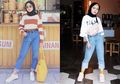 5 Inspirasi Pemakaian Celana Jeans Model Crop Khusus Hijabers Milenial