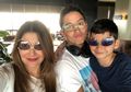 Tamara Bleszynski Kompak dengan Mantan Suami Datang ke Acara Hallowen Sang Putra