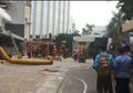 Panel Listrik Terbakar, Basement Gedung Kementerian PPPA Dikepung Asap Tebal
