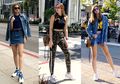 Inspirasi Style Kekinian ala Nia Ramadhani dengan Paduan Crop Top