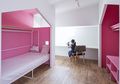 Contek Permainan Warna di Kamar Anak dengan Desain Organik di Jepang