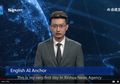 Muncul Sebagai Robot AI, Presenter Berita TV Ini Bukan Manusia