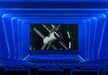 Intip Uniknya Bioskop Bergaya Futuristik dengan Instalasi Lampu Metalik