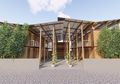 Hanya Butuh 4 Jam, Pria Asal Filipina Ini Rancang Rumah Bambu Modular