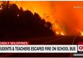 Momen Menegangkan Ketika Sopir Bus Selamatkan 22 Anak dan 2 Guru dari Kebakaran Hutan