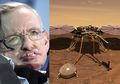 Pendaratan InSight di Mars dan Prediksi Stephen Hawking tentang Sisa Waktu Manusia Menghuni Bumi