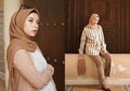 Inspirasi Gaya Kasual dengan Motif Stripes ala Selebgram Hijab Joyagh